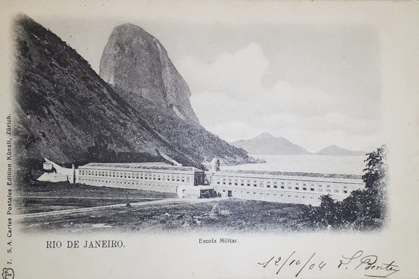 Cartolina - Brésil - Rio De Janeiro - Escola Militar …