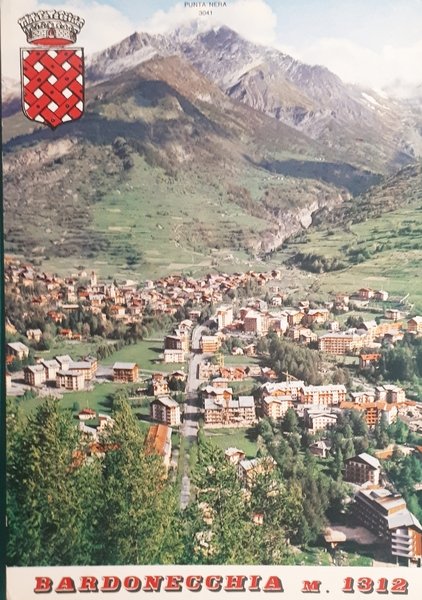 Cartolina - Bardonecchia - Quartiere residenziale - 1967