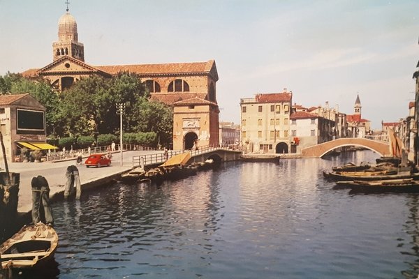 Cartolina - Chioggia - Canal Vena - Porta Garibaldi e …