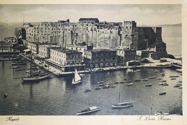 Cartolina - Napoli - L. Lucia Nuova - 1936