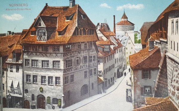 Cartolina - Nürnberg - Albrecht - Dürer - Haus - …