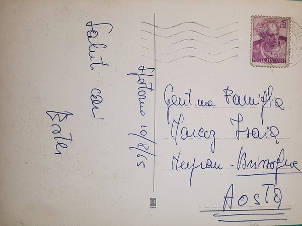 Cartolina - Riviera di Ponente - Hotel Esperia - Spotorno …