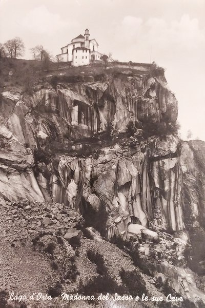 Cartolina - Lago d'Orta - Madonna del Sasso e le …
