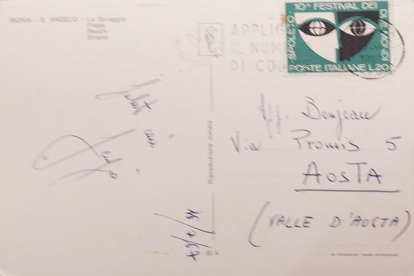 Cartolina - Ischia - S. Angelo - La Spiaggia - …