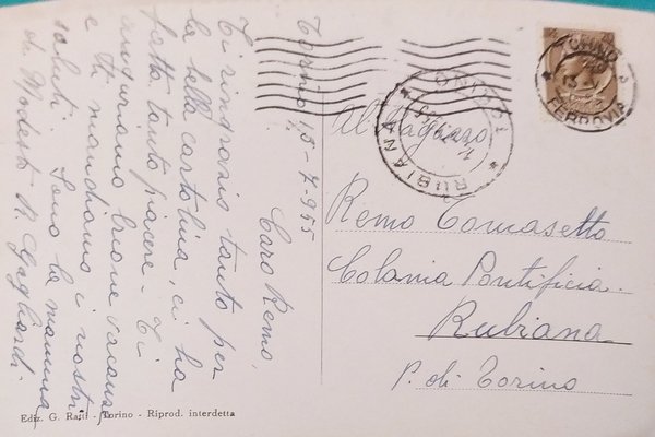 Cartolina - Torino - Città del Santissimo Sacramento - 1955
