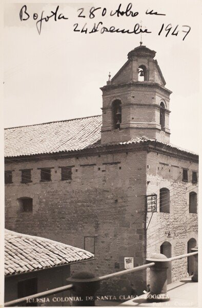 Cartolina - Iglesia Colonial de Santa Clara - Bogotà - …