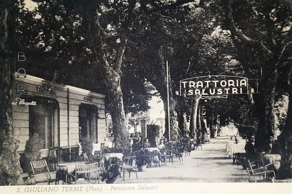 Cartolina - S. Giuliano Terme ( Pisa ) - Pensione …