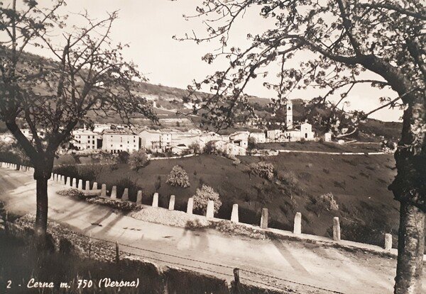 Cartolina - Cerna ( Verona ) - 1953