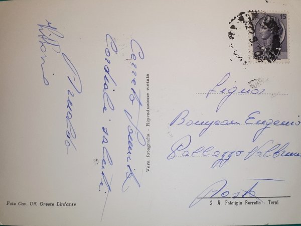 Cartolina - Cerreto Sannita ( Benevento ) - Piazza V. …