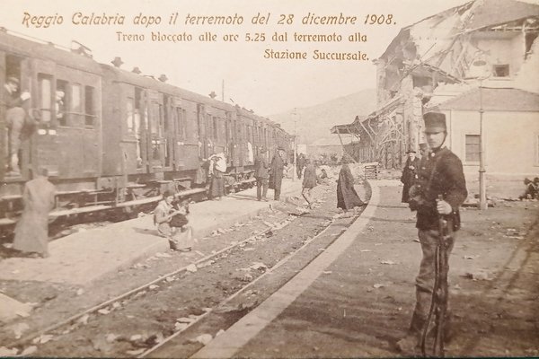 Cartolina - Reggio Calabria dopo il terremoto del 28 Dicembre …