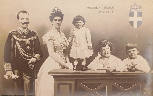 Cartolina - Famiglia Reale Italiana - 1907