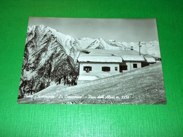 Cartolina Praly - Ristorante La Capannina - Pian dell' Alpet …