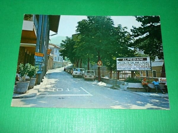 Cartolina Brallo di Pregola ( Pavia ) - Via del …