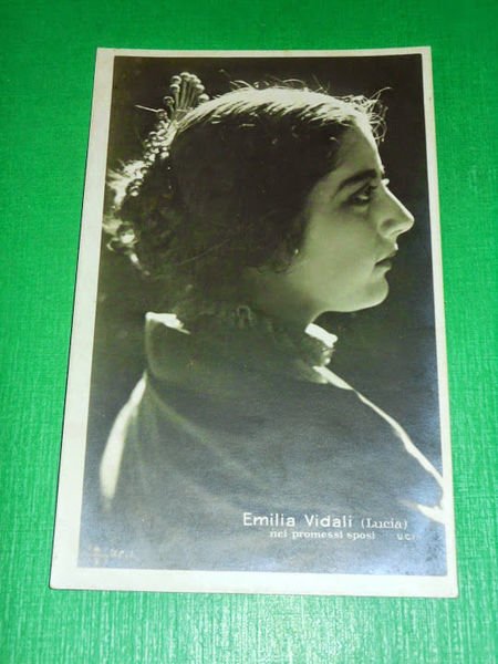 Cartolina Cinema Teatro Film - Emilia Vidali ( Lucia ) … | Immagine principale