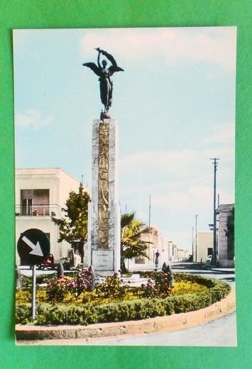 Cartolina Lecce - Calimera - Monumento ai Caduti - 1958.