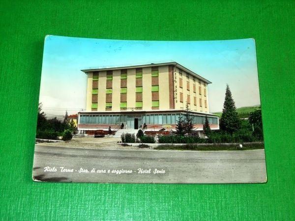 Cartolina Riolo Terme - Hotel Senio 1966.