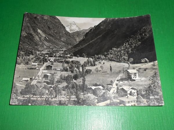 Cartolina Valle d' Aosta - Antey St. Andrè - Pianoro …
