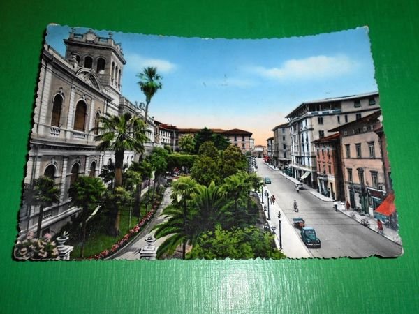 Cartolina Montecatini Terme - Kursaal e Corso Roma 1960 ca.