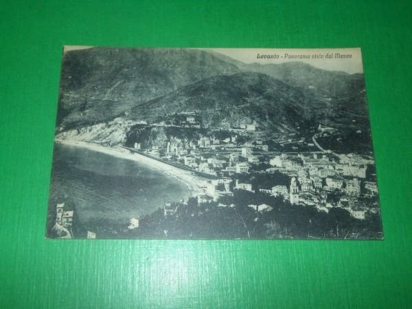 Cartolina Levanto - Panorama visto dal Mesco 1920 ca.