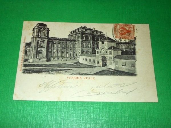Cartolina Venaria Reale - Particolare 1900 ca.