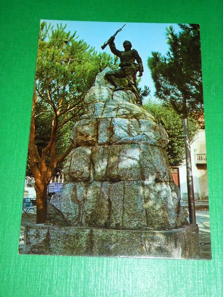 Cartolina Satriano ( Catanzaro ) - Monumento ai Caduti 1965 …