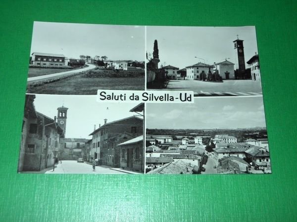 Cartolina Saluti da Silvella ( Udine ) - Vedute diverse …