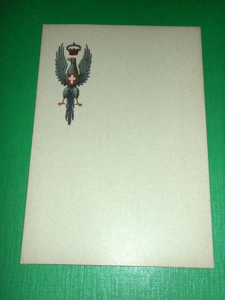 Cartolina Storia Monarchia Araldica Stemma Savoia 1930 ca ( n. …