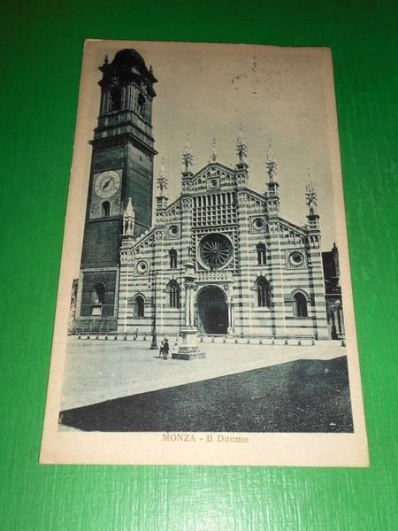 Cartolina Monza - Il Duomo 1927.