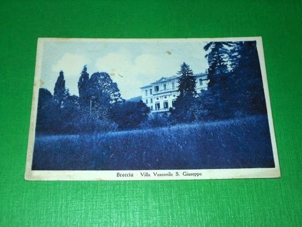 Cartolina Breccia ( Como ) - Villa Vescovile S. Giuseppe …