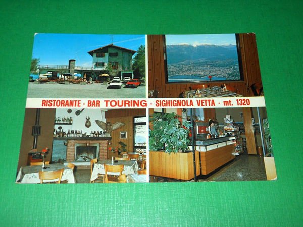 Cartolina Sighignola Vetta - Lanzo d'Intelvi - Ristorante Bar Touring …