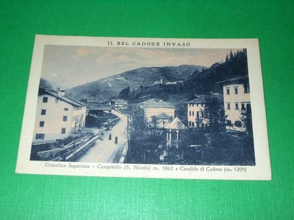 Cartolina Comelico Superiore - Campitello ( S. Nicolò ) e …