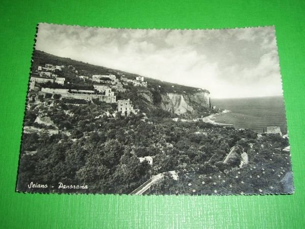 Cartolina Seiano ( Napoli ) - Panorama 1956.
