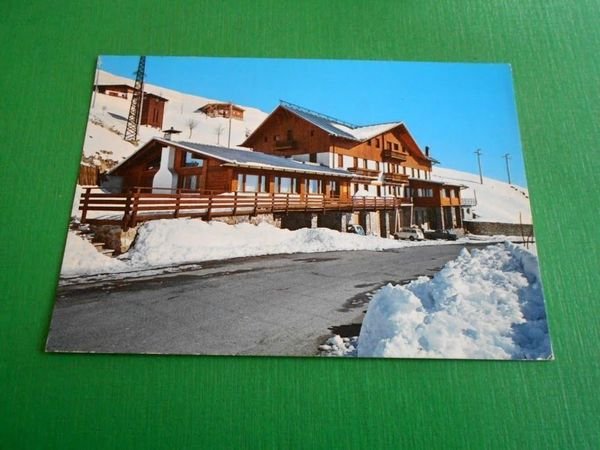 Cartolina Bielmonte - Panoramica Zegna - Albergo Ristorante Bucaneve 1980. | Immagine Gallery 1