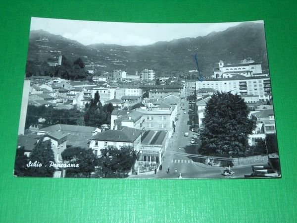 Cartolina Schio - Panorama 1965.