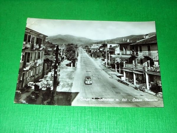 Cartolina Borgo S. Dalmazzo - Corso Mazzini 1966.