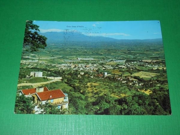 Cartolina Chieti - La Valle del Pescara 1966.