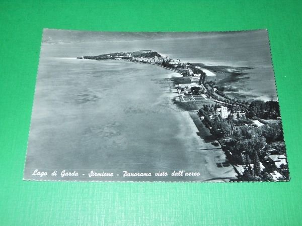 Cartolina Lago di Garda - Sirmione - Panorama visto dall' …