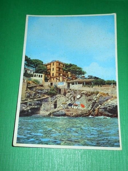 Cartolina Nervi - Hotel Giardino Riviera 1962.