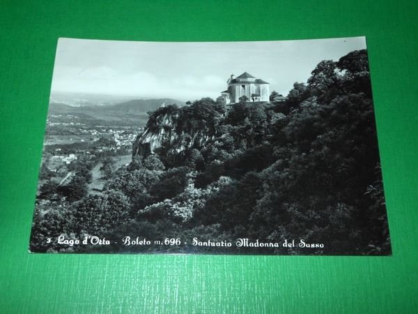 Cartolina Lago d' Orta - Boleto - Santuario Madonna del …