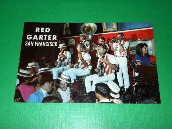 Cartolina San Francisco - Red Garter 1960 ca.