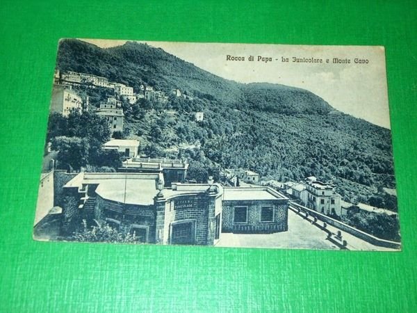 Cartolina Rocca di Papa - La Funicolare e Monte Cavo … | Immagine principale
