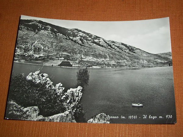 Cartolina Scanno ( L' Aquila ) - Veduta del Lago …