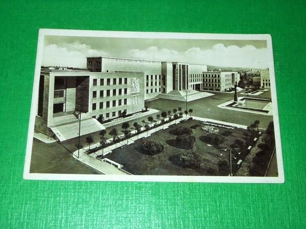 Cartolina Roma - Città Universitaria 1942.