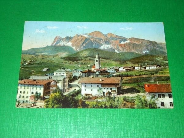 Cartolina Cortina d'Ampezzo e Monte Tofana - Panorama 1920.