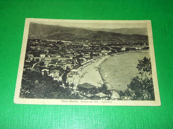 Cartolina Diano Marina - Panorama 1940 ca.