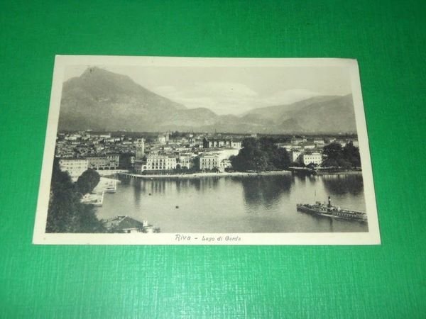 Cartolina Riva - Lago di Garda - Scorcio panoramico 1933 …