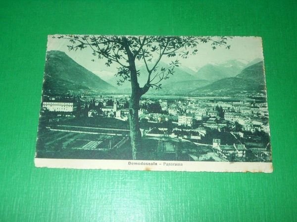 Cartolina Domodossola - Panorama 1925 ca.