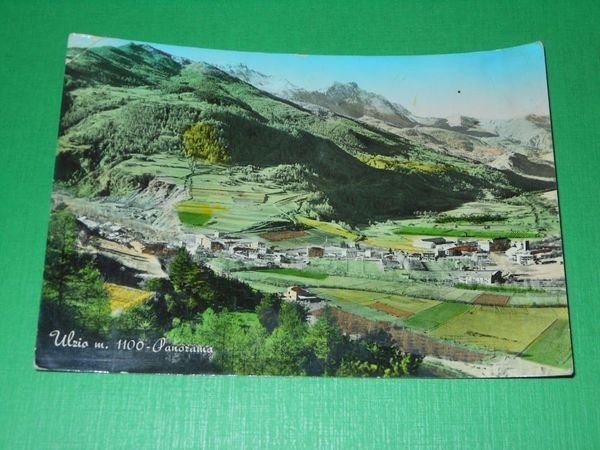 Cartolina Ulzio - Panorama 1956.