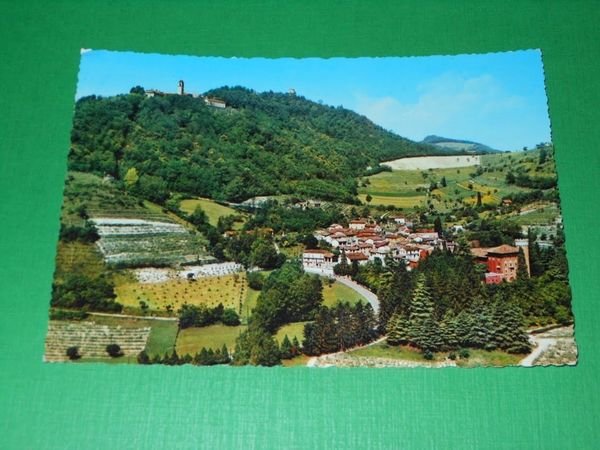 Cartolina Santuario di Crea Monferrato - Veduta generale 1972.