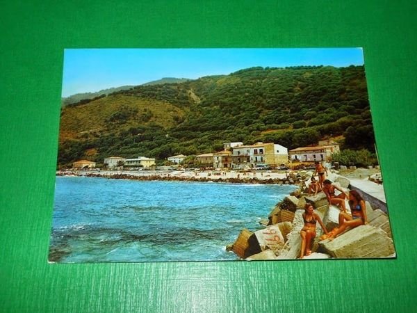 Cartolina Pisciotta ( Salerno ) - Marina - Scorcio panoramico … | Immagine Gallery 1